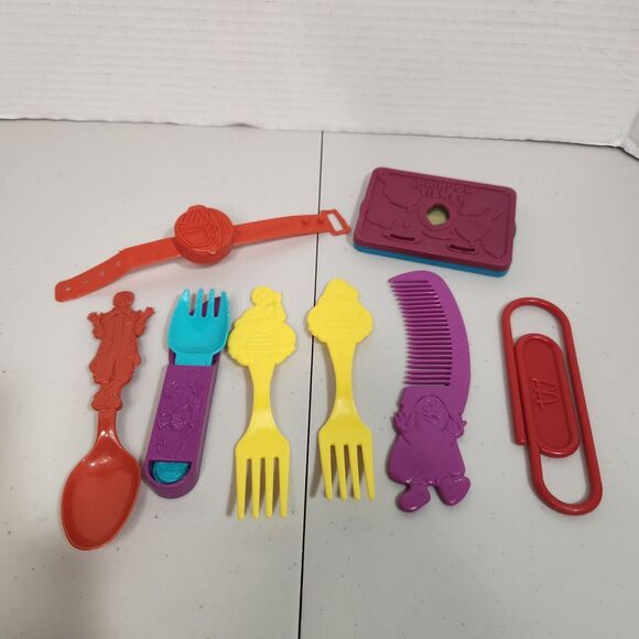 Vintage 1990s McDonald's Happy Meal Toys Lot Of 8 - Picture 1 of 10